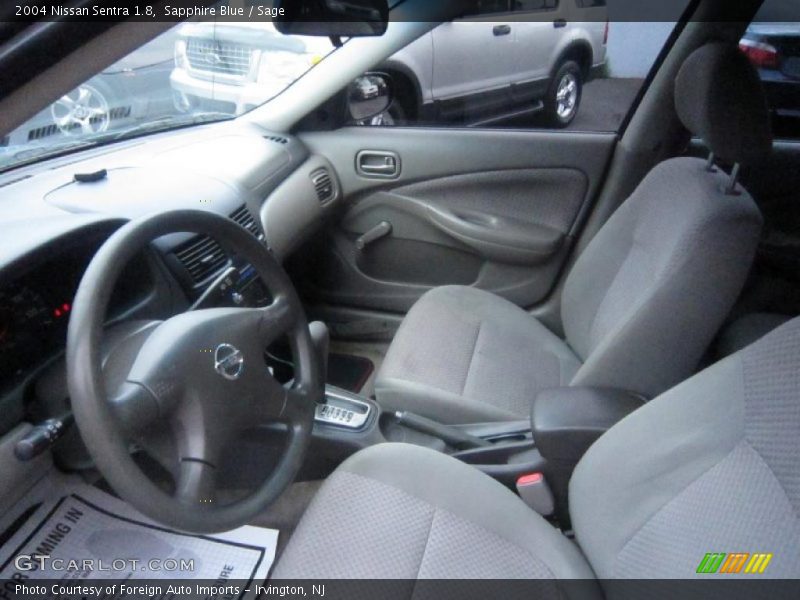 Sapphire Blue / Sage 2004 Nissan Sentra 1.8