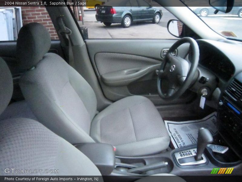 Sapphire Blue / Sage 2004 Nissan Sentra 1.8