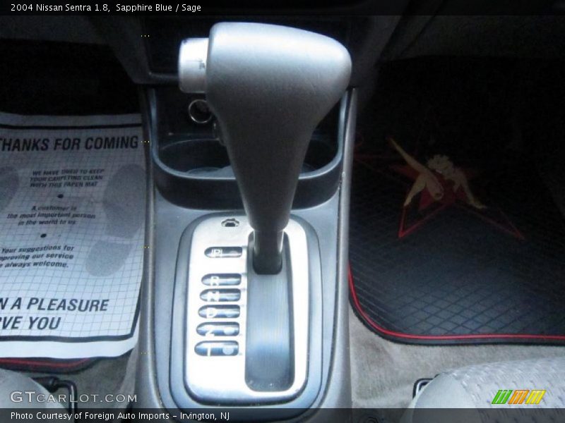 Sapphire Blue / Sage 2004 Nissan Sentra 1.8