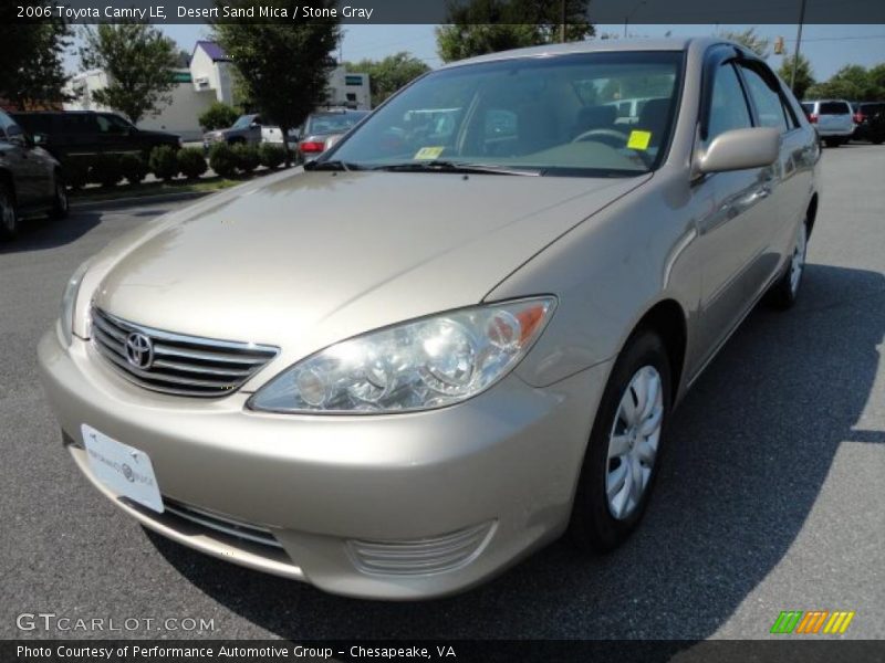 Desert Sand Mica / Stone Gray 2006 Toyota Camry LE