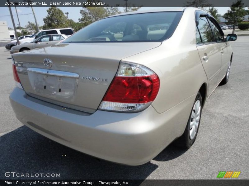 Desert Sand Mica / Stone Gray 2006 Toyota Camry LE