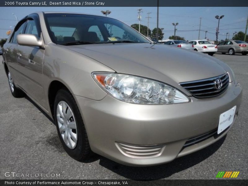 Desert Sand Mica / Stone Gray 2006 Toyota Camry LE