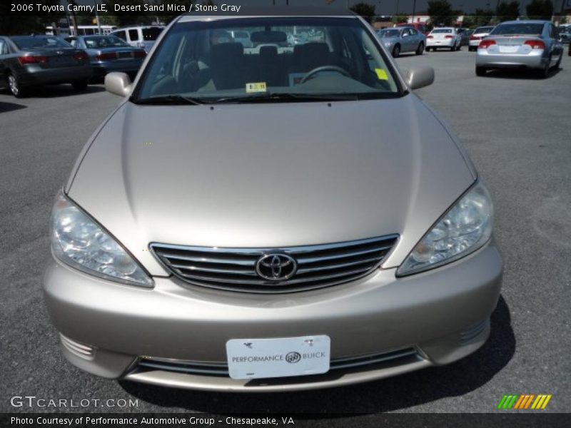 Desert Sand Mica / Stone Gray 2006 Toyota Camry LE