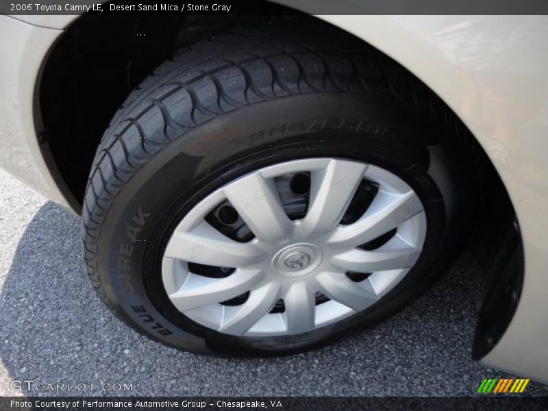 Desert Sand Mica / Stone Gray 2006 Toyota Camry LE