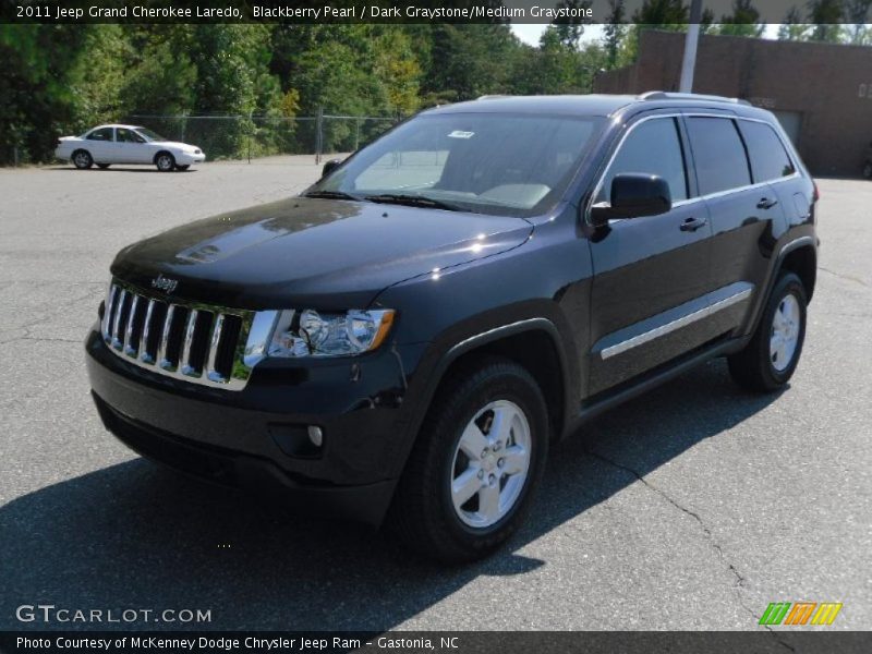 Blackberry Pearl / Dark Graystone/Medium Graystone 2011 Jeep Grand Cherokee Laredo