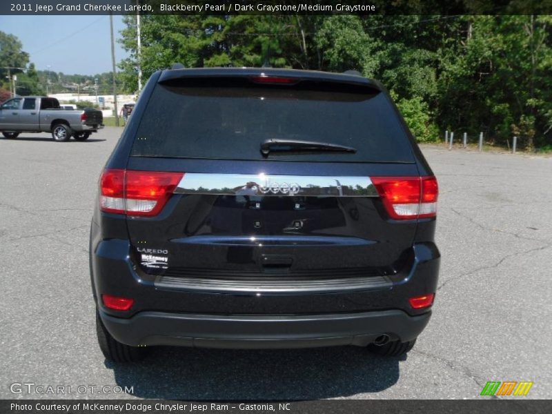 Blackberry Pearl / Dark Graystone/Medium Graystone 2011 Jeep Grand Cherokee Laredo