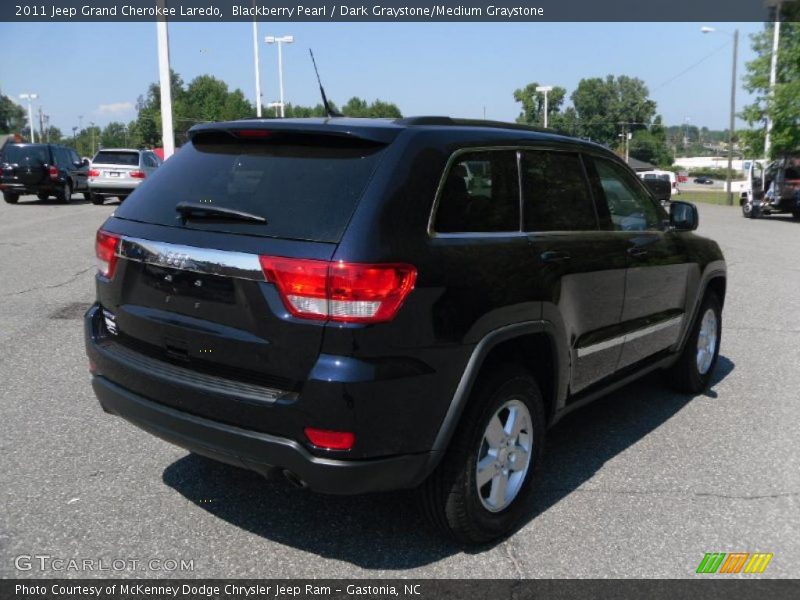 Blackberry Pearl / Dark Graystone/Medium Graystone 2011 Jeep Grand Cherokee Laredo