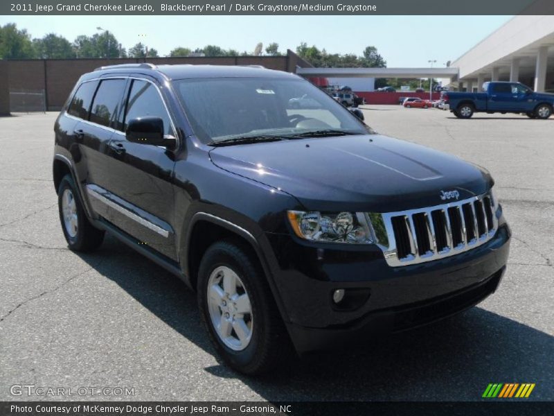 Blackberry Pearl / Dark Graystone/Medium Graystone 2011 Jeep Grand Cherokee Laredo