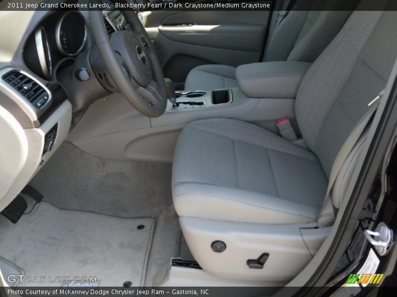 Blackberry Pearl / Dark Graystone/Medium Graystone 2011 Jeep Grand Cherokee Laredo