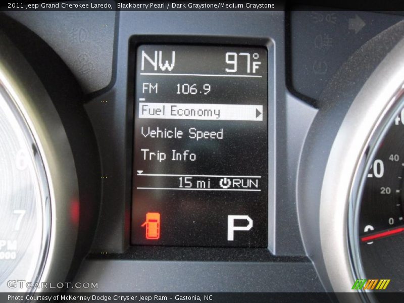 Blackberry Pearl / Dark Graystone/Medium Graystone 2011 Jeep Grand Cherokee Laredo