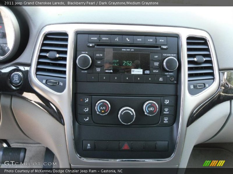 Blackberry Pearl / Dark Graystone/Medium Graystone 2011 Jeep Grand Cherokee Laredo