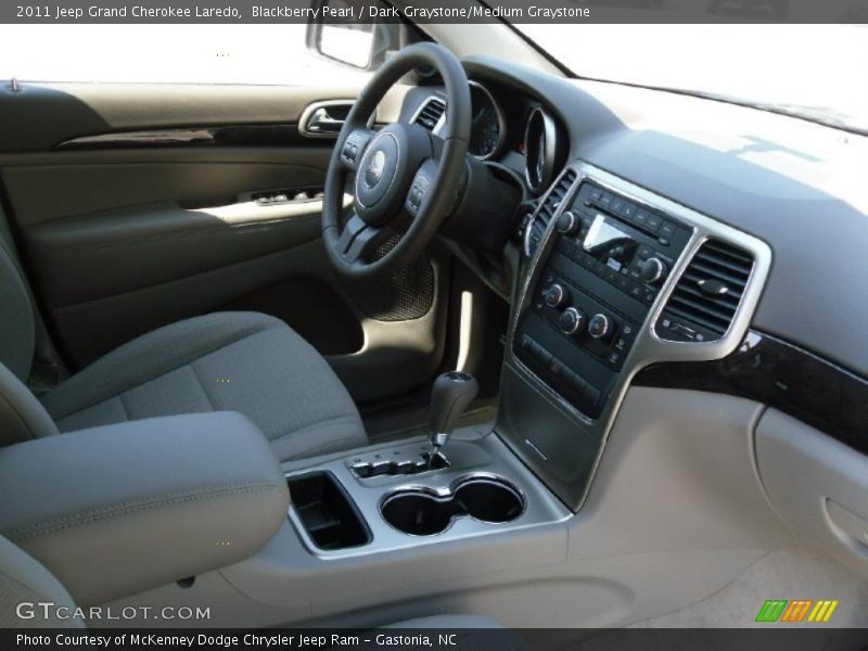 Blackberry Pearl / Dark Graystone/Medium Graystone 2011 Jeep Grand Cherokee Laredo