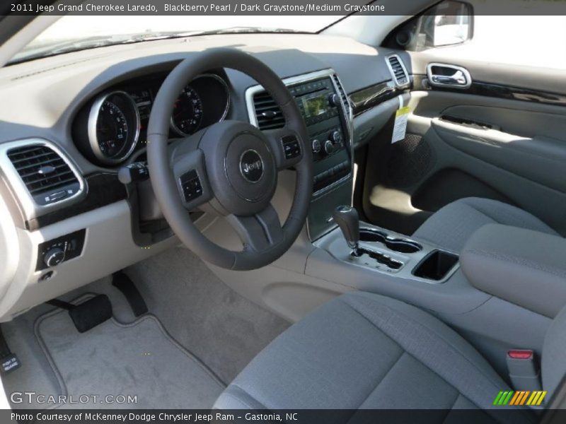 Blackberry Pearl / Dark Graystone/Medium Graystone 2011 Jeep Grand Cherokee Laredo
