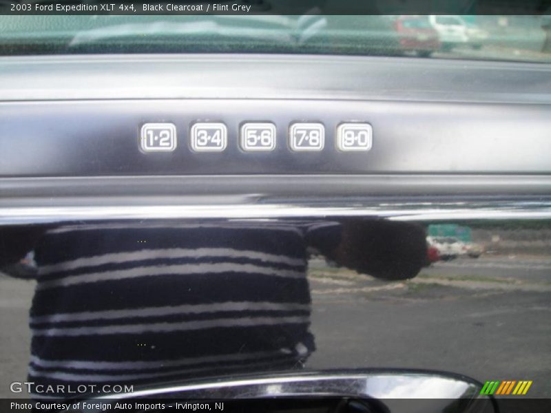 Black Clearcoat / Flint Grey 2003 Ford Expedition XLT 4x4