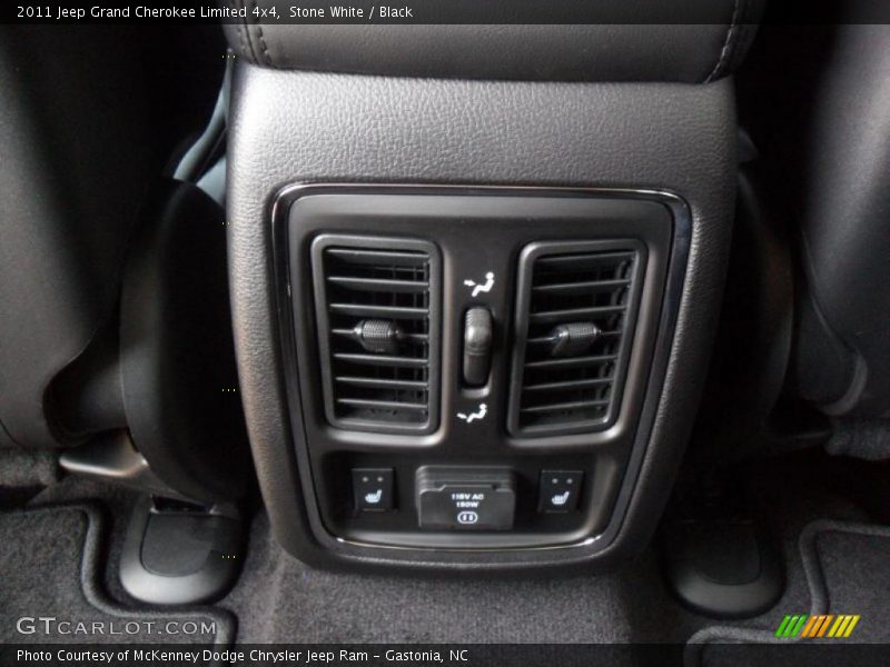 Stone White / Black 2011 Jeep Grand Cherokee Limited 4x4