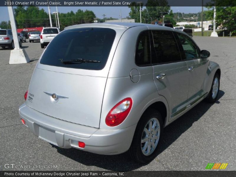 Bright Silver Metallic / Pastel Slate Gray 2010 Chrysler PT Cruiser Classic