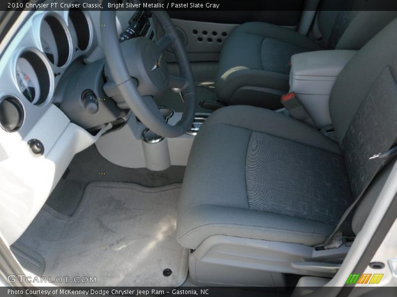 Bright Silver Metallic / Pastel Slate Gray 2010 Chrysler PT Cruiser Classic