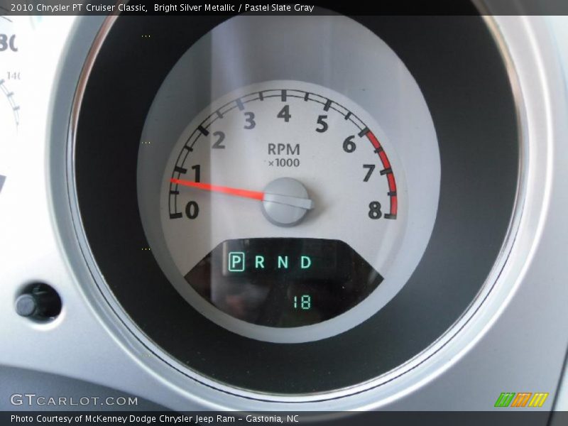 Bright Silver Metallic / Pastel Slate Gray 2010 Chrysler PT Cruiser Classic