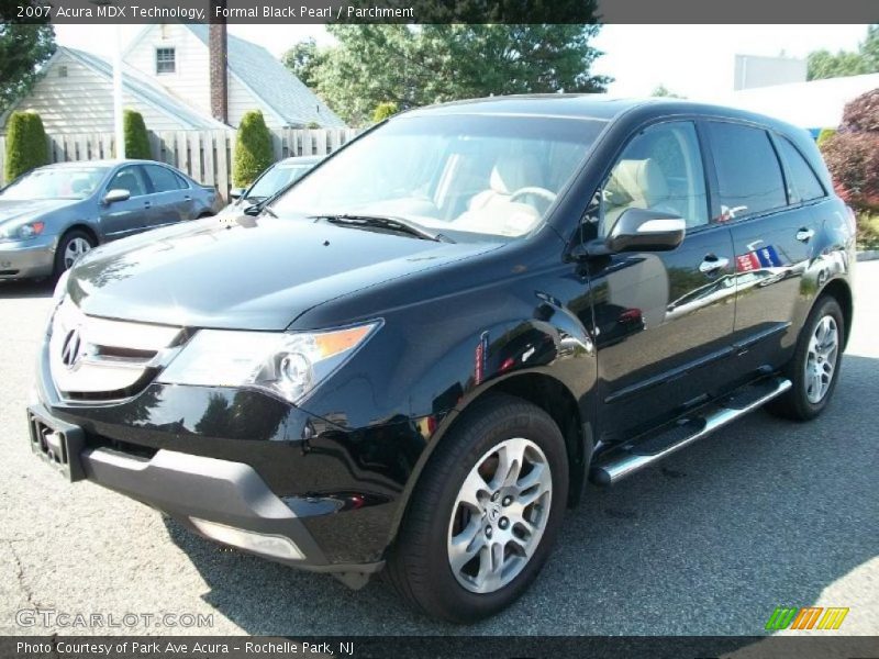 Formal Black Pearl / Parchment 2007 Acura MDX Technology