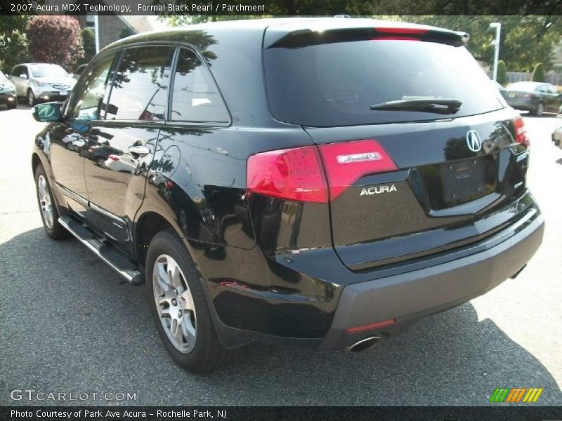 Formal Black Pearl / Parchment 2007 Acura MDX Technology