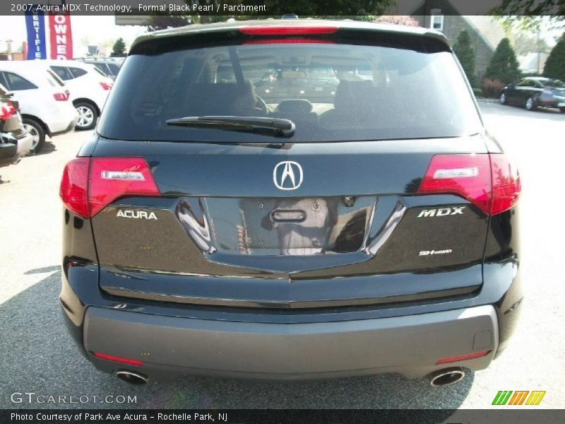 Formal Black Pearl / Parchment 2007 Acura MDX Technology