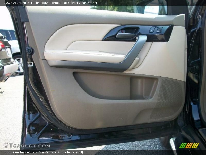 Formal Black Pearl / Parchment 2007 Acura MDX Technology