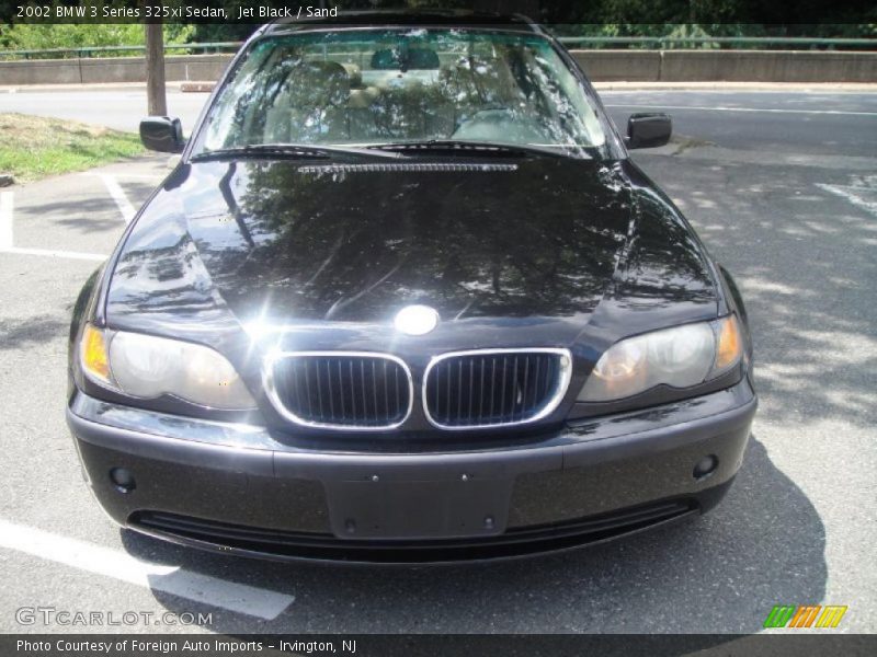 Jet Black / Sand 2002 BMW 3 Series 325xi Sedan