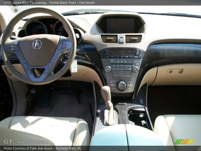Formal Black Pearl / Parchment 2007 Acura MDX Technology