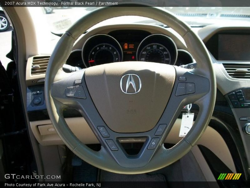 Formal Black Pearl / Parchment 2007 Acura MDX Technology