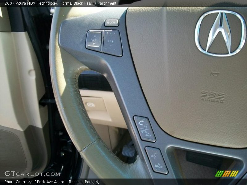 Formal Black Pearl / Parchment 2007 Acura MDX Technology