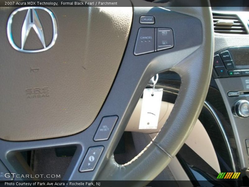 Formal Black Pearl / Parchment 2007 Acura MDX Technology