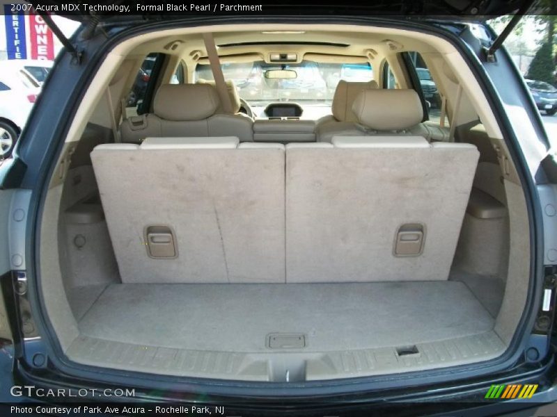 Formal Black Pearl / Parchment 2007 Acura MDX Technology
