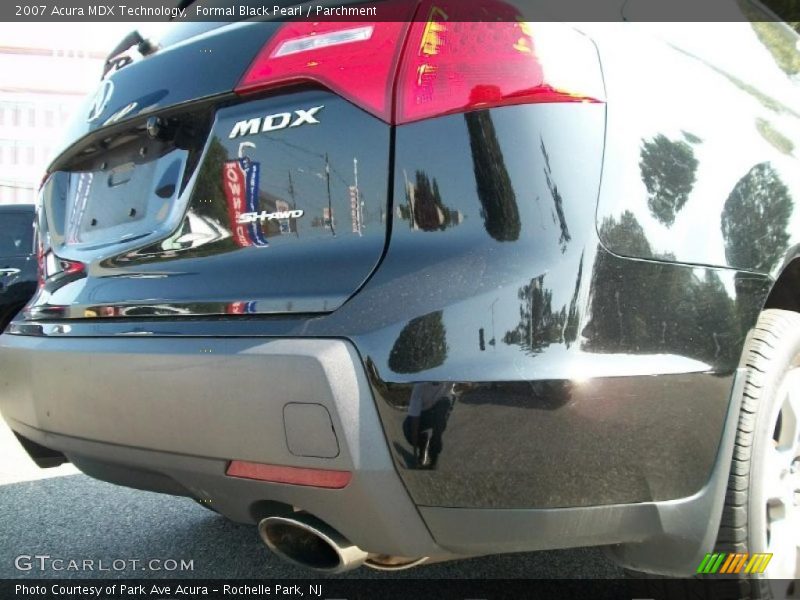 Formal Black Pearl / Parchment 2007 Acura MDX Technology