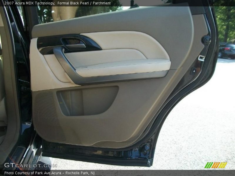 Formal Black Pearl / Parchment 2007 Acura MDX Technology