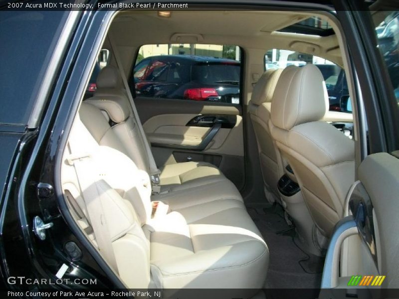 Formal Black Pearl / Parchment 2007 Acura MDX Technology