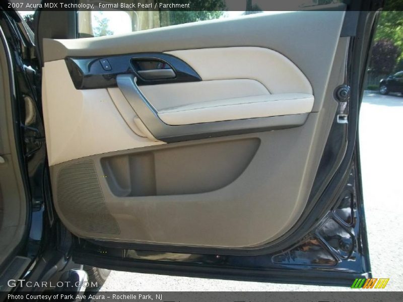 Formal Black Pearl / Parchment 2007 Acura MDX Technology