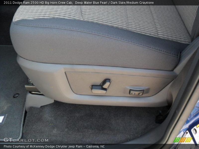 Deep Water Blue Pearl / Dark Slate/Medium Graystone 2011 Dodge Ram 2500 HD Big Horn Crew Cab