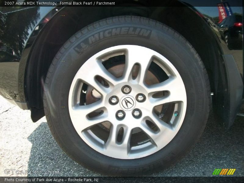 Formal Black Pearl / Parchment 2007 Acura MDX Technology