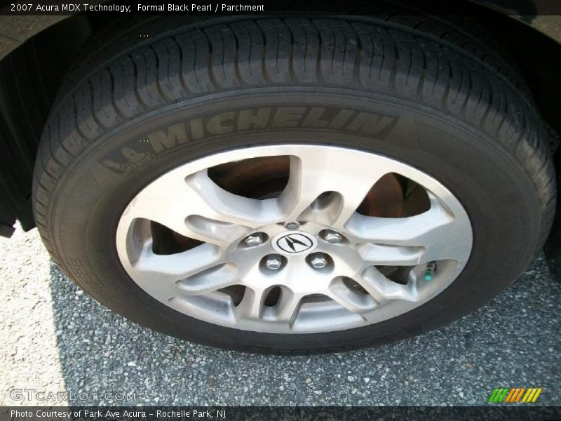 Formal Black Pearl / Parchment 2007 Acura MDX Technology