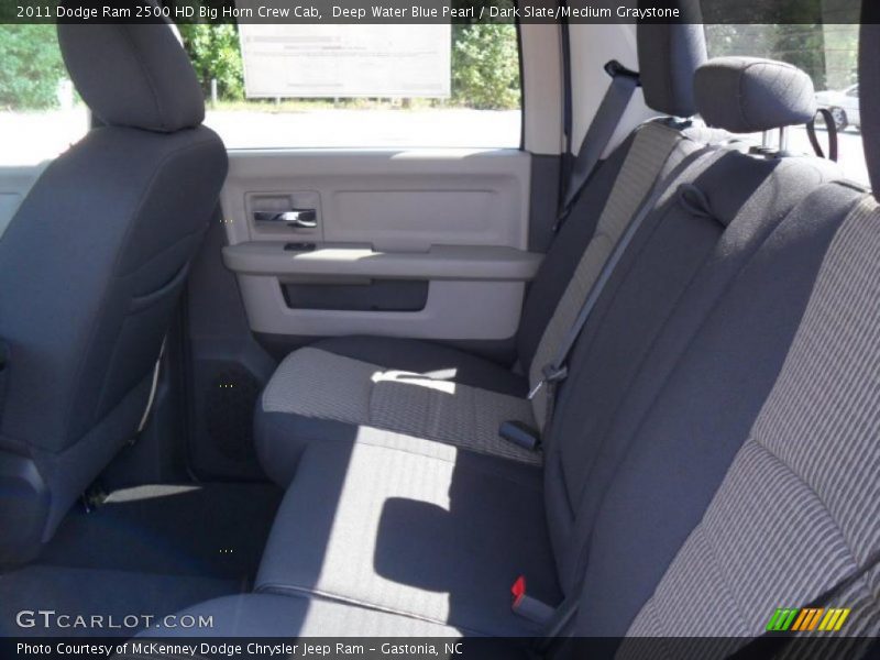 Deep Water Blue Pearl / Dark Slate/Medium Graystone 2011 Dodge Ram 2500 HD Big Horn Crew Cab