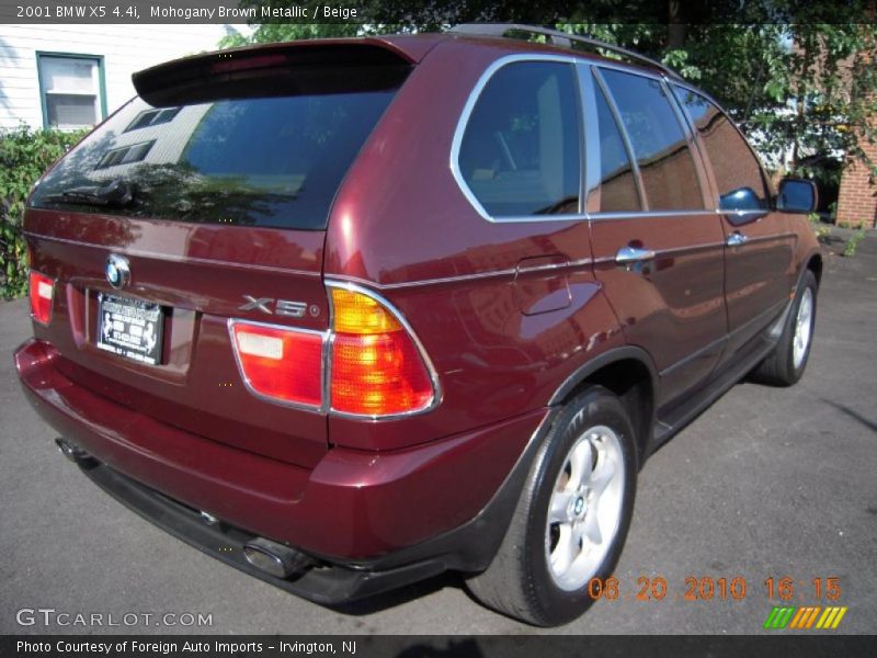 Mohogany Brown Metallic / Beige 2001 BMW X5 4.4i