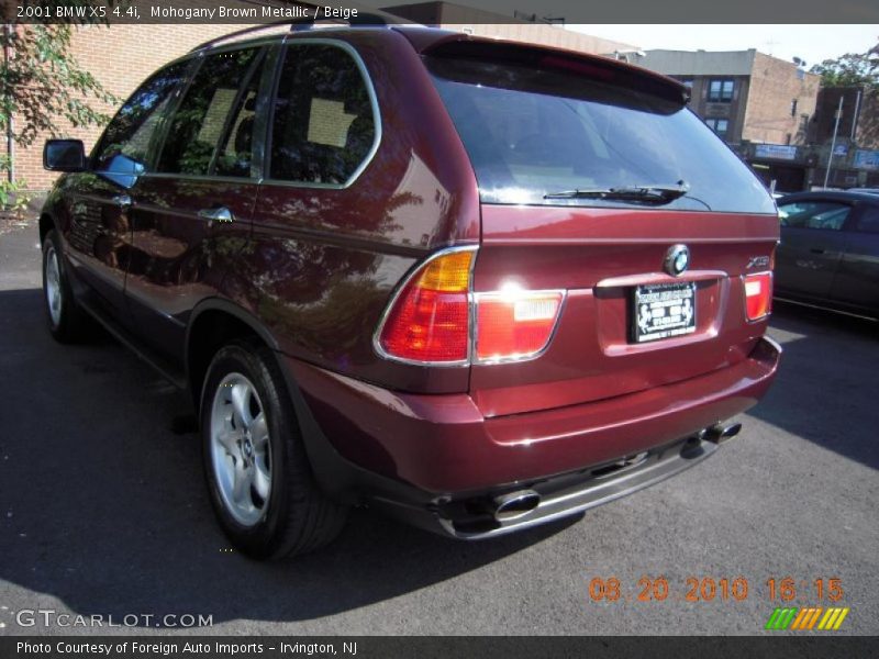 Mohogany Brown Metallic / Beige 2001 BMW X5 4.4i