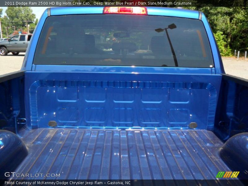 Deep Water Blue Pearl / Dark Slate/Medium Graystone 2011 Dodge Ram 2500 HD Big Horn Crew Cab