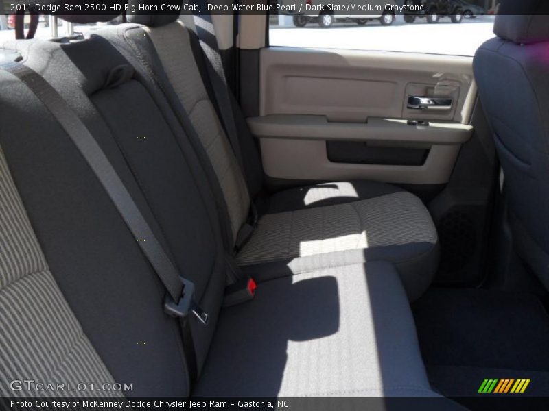 Deep Water Blue Pearl / Dark Slate/Medium Graystone 2011 Dodge Ram 2500 HD Big Horn Crew Cab