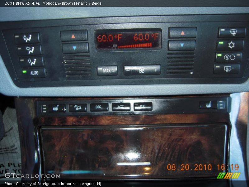 Mohogany Brown Metallic / Beige 2001 BMW X5 4.4i