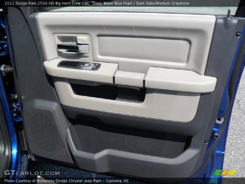 Deep Water Blue Pearl / Dark Slate/Medium Graystone 2011 Dodge Ram 2500 HD Big Horn Crew Cab