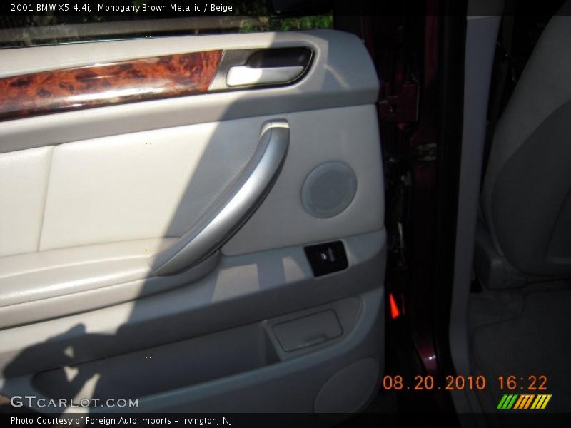 Mohogany Brown Metallic / Beige 2001 BMW X5 4.4i