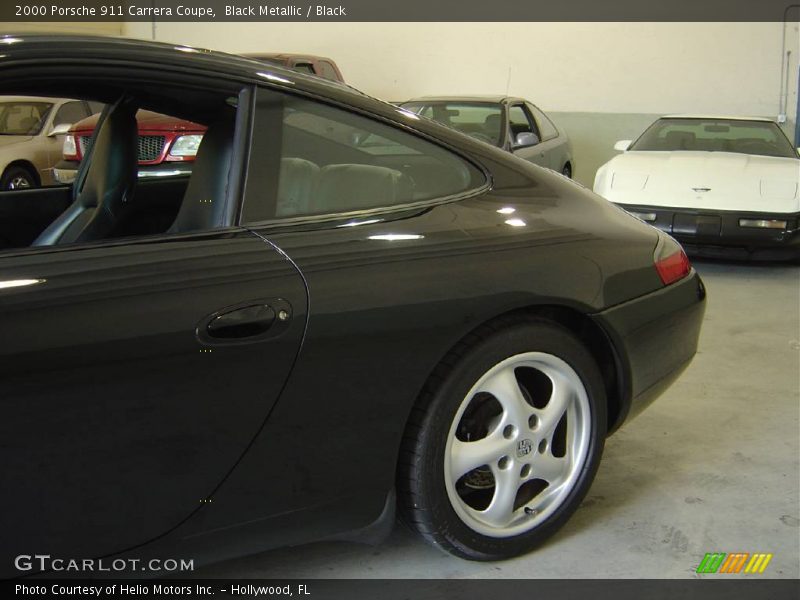 Black Metallic / Black 2000 Porsche 911 Carrera Coupe