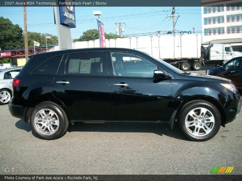Formal Black Pearl / Ebony 2007 Acura MDX Technology
