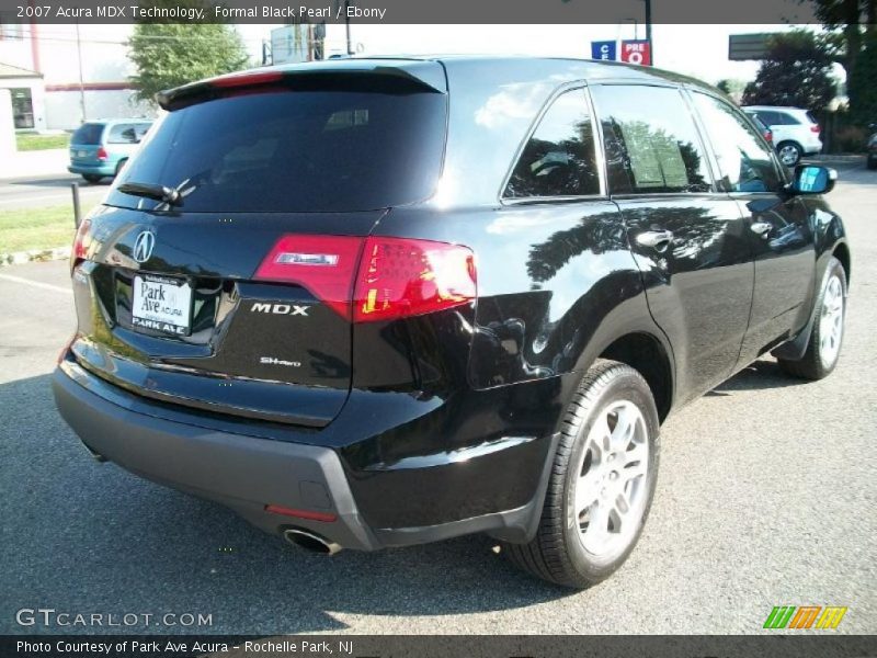 Formal Black Pearl / Ebony 2007 Acura MDX Technology